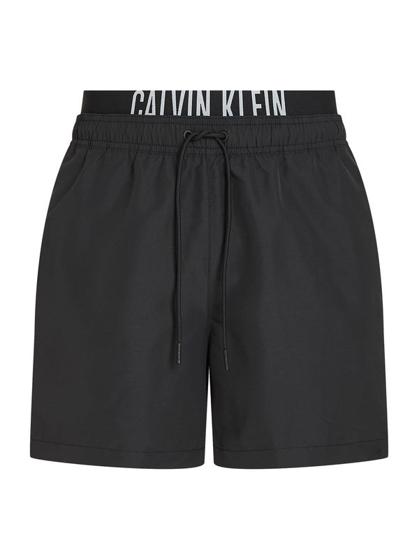 Calvin Klein Swimwear Calvin Klein Swimwear Kupaće hlače  crna / bijela