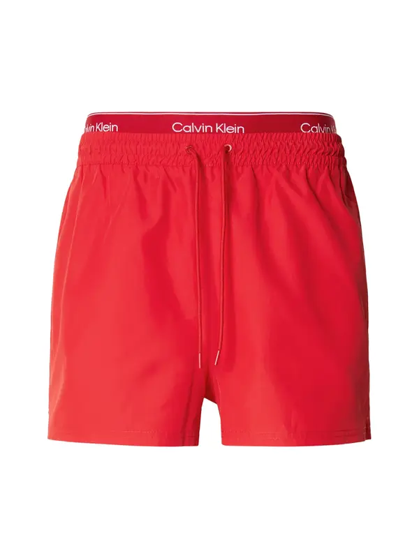 Calvin Klein Swimwear Calvin Klein Swimwear Kupaće hlače  crvena / bijela