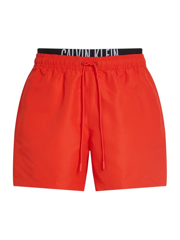 Calvin Klein Swimwear Calvin Klein Swimwear Kupaće hlače  crvena / crna / bijela