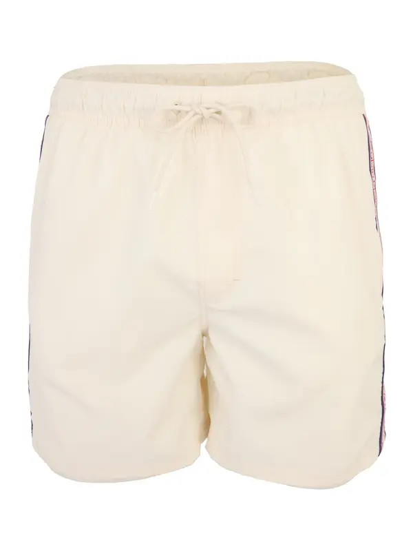 Calvin Klein Swimwear Calvin Klein Swimwear Kupaće hlače 'DRAWSTRING'  tamno plava / crvena / vuneno bijela