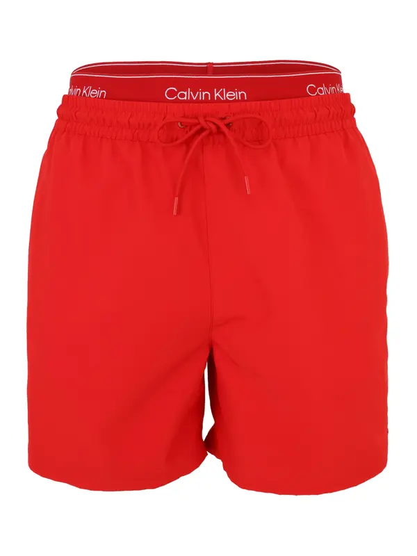 Calvin Klein Swimwear Calvin Klein Swimwear Kupaće hlače 'ESSENTIALS'  crvena