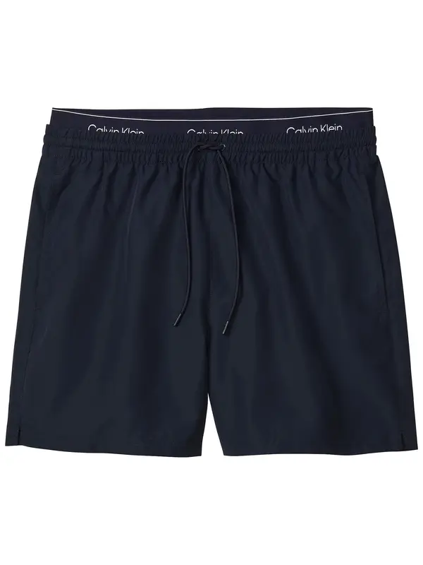Calvin Klein Swimwear Calvin Klein Swimwear Kupaće hlače 'Essentials'  tamno plava / bijela