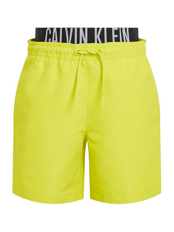 Calvin Klein Swimwear Calvin Klein Swimwear Kupaće hlače  limeta zelena / siva / crna