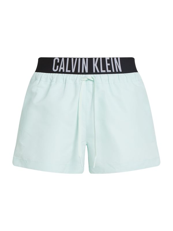 Calvin Klein Swimwear Calvin Klein Swimwear Kupaće hlače  pastelno plava / crna