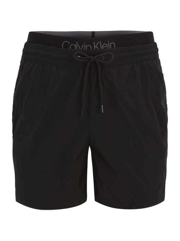 Calvin Klein Swimwear Calvin Klein Swimwear Kupaće hlače  siva / crna