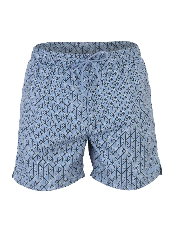 Calvin Klein Swimwear Calvin Klein Swimwear Kupaće hlače  sivkasto plava / crna