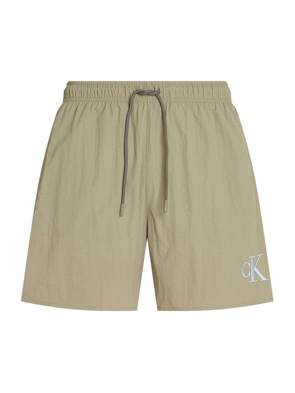 Calvin Klein Swimwear Calvin Klein Swimwear Kupaće hlače  svijetlosiva / bijela