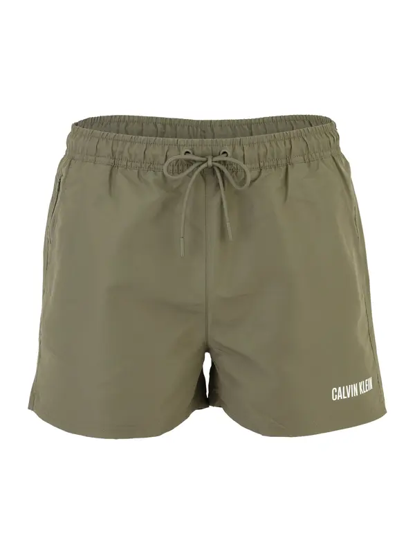 Calvin Klein Swimwear Calvin Klein Swimwear Kupaće hlače  svijetlosiva / bijela