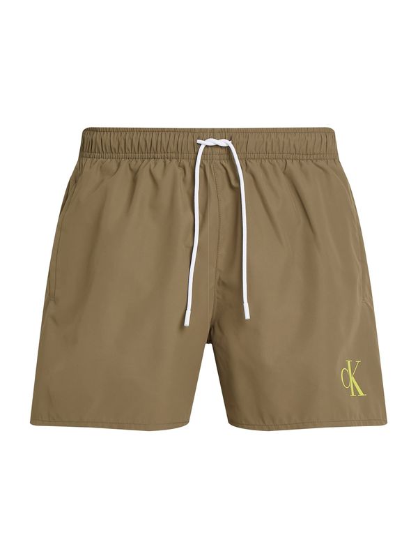 Calvin Klein Swimwear Calvin Klein Swimwear Kupaće hlače  žuta / kaki