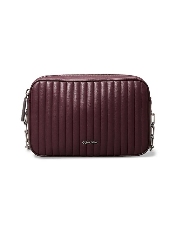 Calvin Klein Calvin Klein Torba preko ramena  bordo / srebro