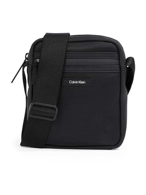 Calvin Klein Calvin Klein Torba preko ramena 'ESSENTIAL'  crna / bijela
