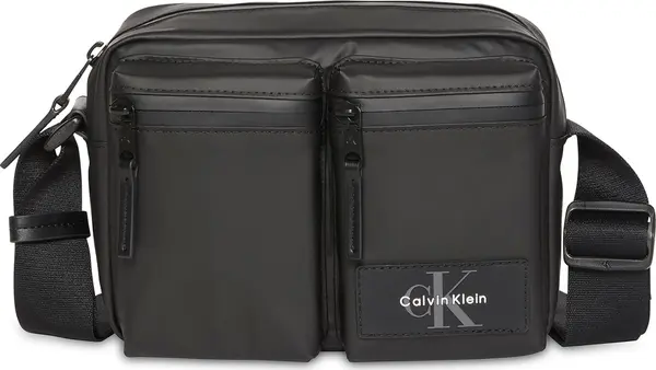 Calvin Klein Calvin Klein Torba za fotoaparat  bazalt siva / crna / bijela