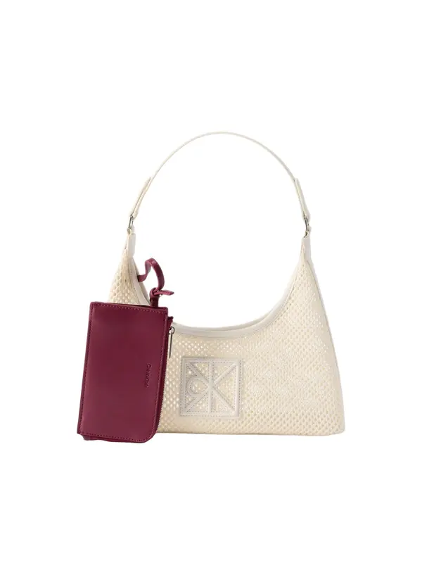 Calvin Klein Calvin Klein Torba za na rame 'EMBLEM'  bijela