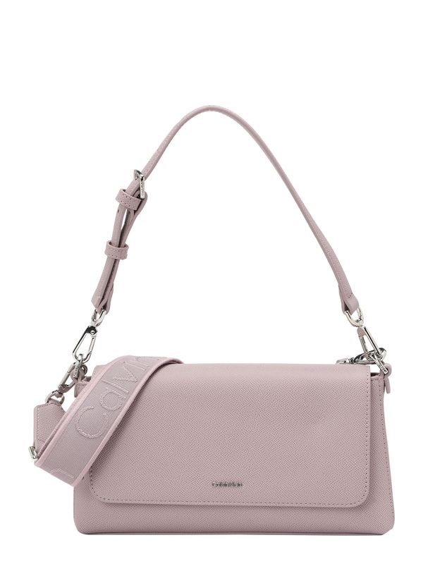 Calvin Klein Calvin Klein Torba za na rame 'MUST'  lila / srebro