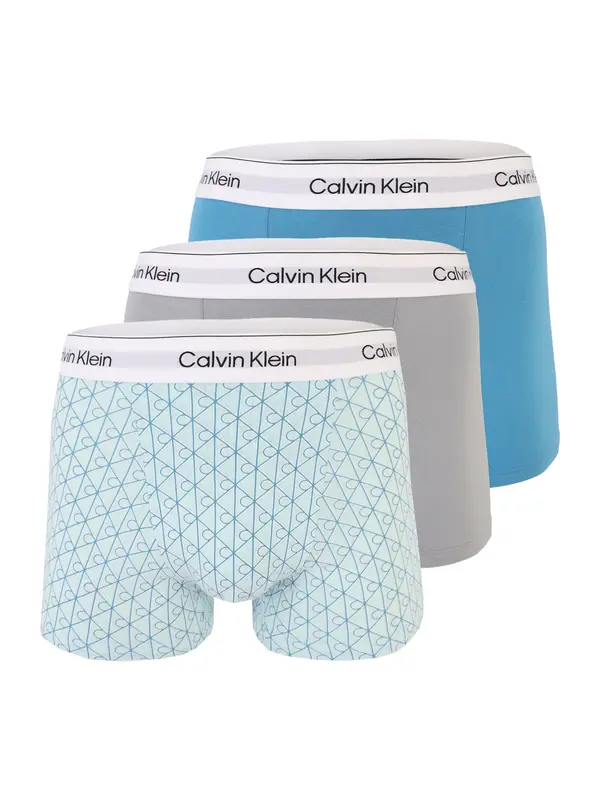 Calvin Klein Underwear Calvin Klein Underwear Bokserice  azur / pastelno plava / siva / bijela