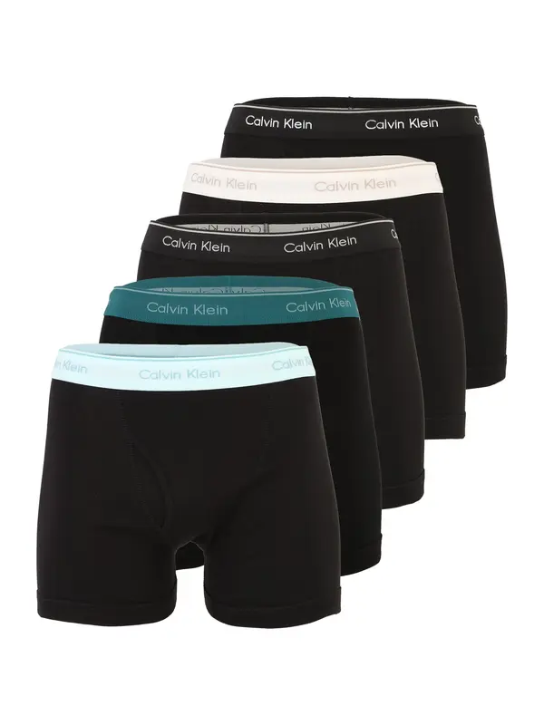 Calvin Klein Underwear Calvin Klein Underwear Bokserice  bež / azur / smaragdno zelena / crna