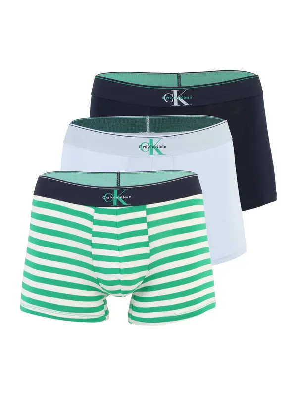Calvin Klein Underwear Calvin Klein Underwear Bokserice  bež / mornarsko plava / pastelno plava / zelena
