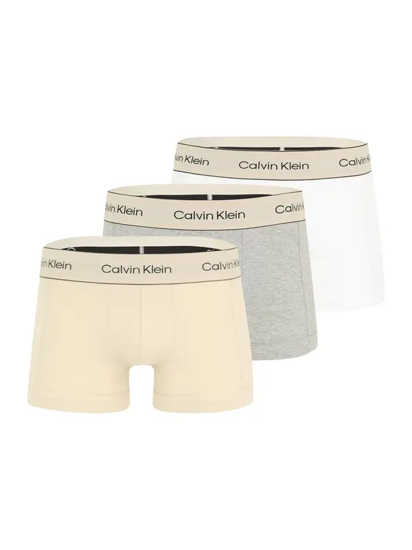 Calvin Klein Underwear Calvin Klein Underwear Bokserice  bež / siva melange / crna / bijela