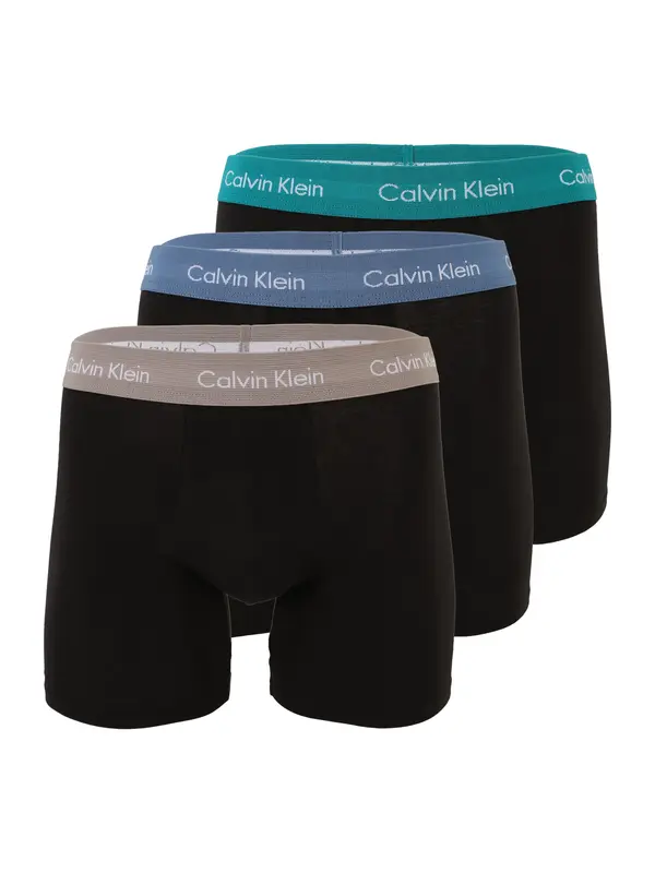 Calvin Klein Underwear Calvin Klein Underwear Bokserice  boja devine dlake (camel) / tirkiz / nebesko plava / crna