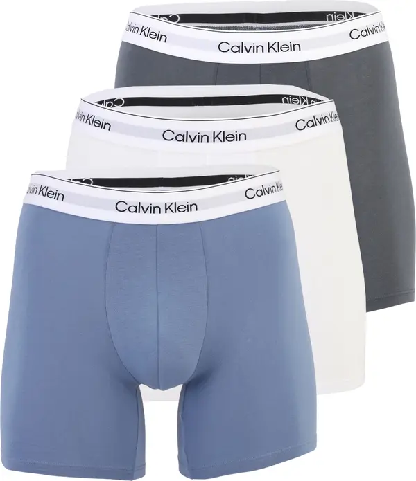 Calvin Klein Underwear Calvin Klein Underwear Bokserice  golublje plava / antracit siva / bijela