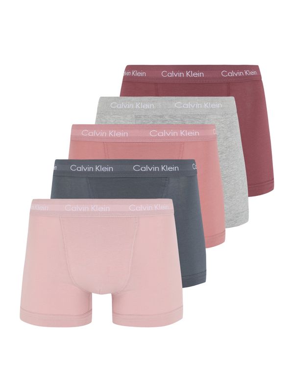 Calvin Klein Underwear Calvin Klein Underwear Bokserice  grafit siva / siva melange / losos / roza / boja vina