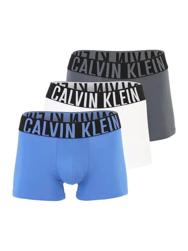 Calvin Klein Underwear Calvin Klein Underwear Bokserice 'Intense Power'  azur / siva / crna / bijela