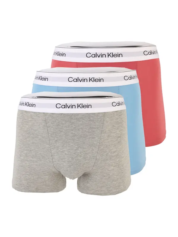 Calvin Klein Underwear Calvin Klein Underwear Bokserice  nebesko plava / svijetloplava / koraljna / bijela