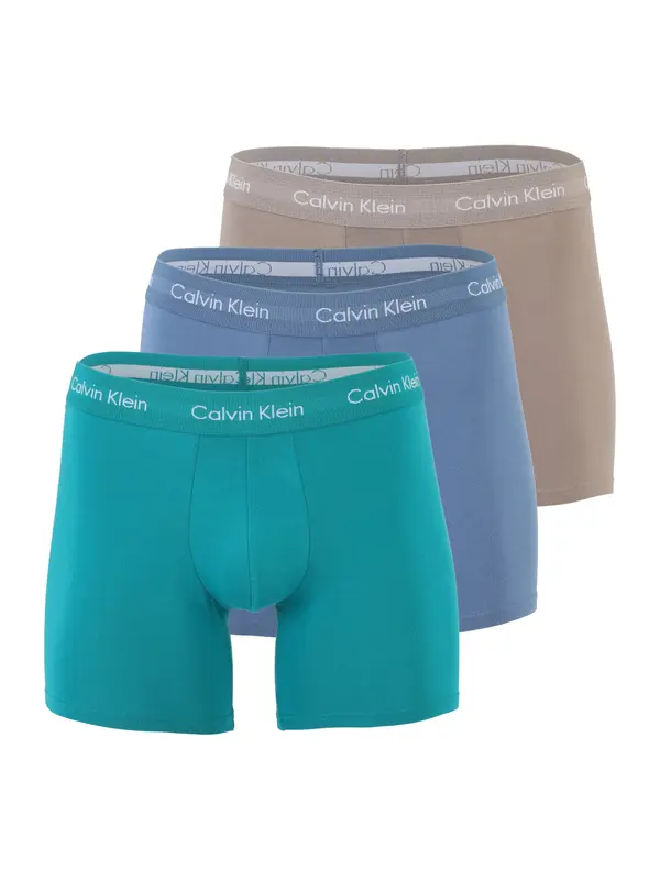 Calvin Klein Underwear Calvin Klein Underwear Bokserice  opal / svijetlosmeđa / petrol / prljavo bijela