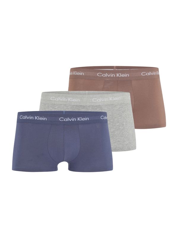 Calvin Klein Underwear Calvin Klein Underwear Bokserice  plava / svijetlosmeđa / siva / bijela