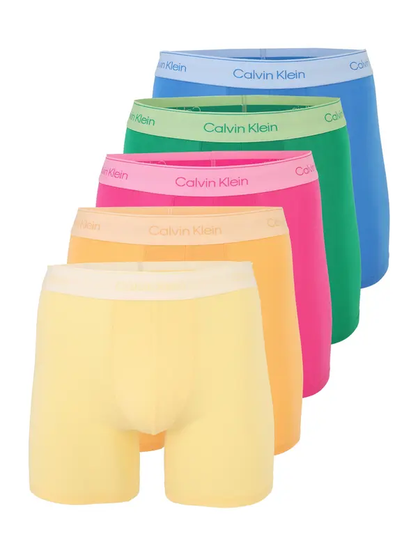 Calvin Klein Underwear Calvin Klein Underwear Bokserice  plava / svijetložuta / zelena / narančasta / roza