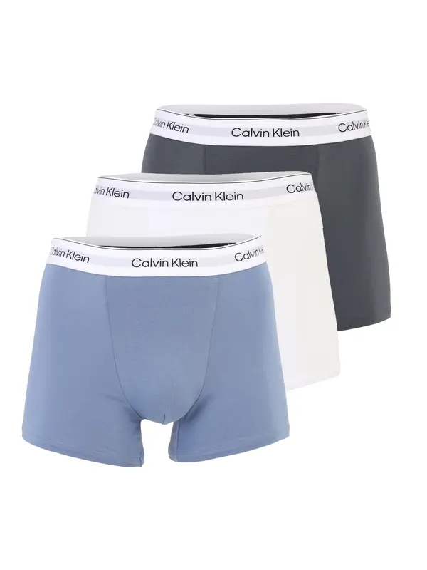 Calvin Klein Underwear Calvin Klein Underwear Bokserice  sivkasto plava / antracit siva / bijela / bijela