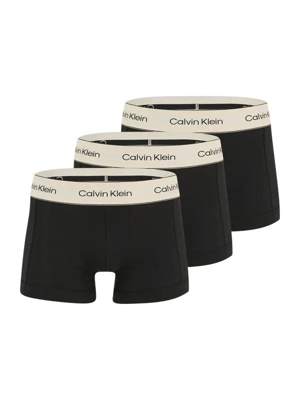 Calvin Klein Underwear Calvin Klein Underwear Bokserice  svijetlobež / crna