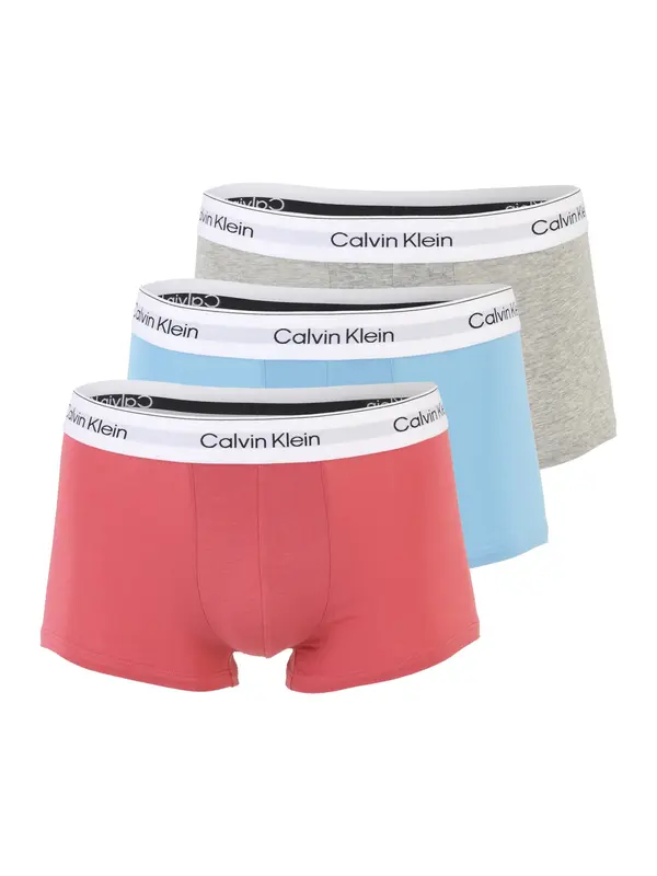 Calvin Klein Underwear Calvin Klein Underwear Bokserice  svijetloplava / siva melange / ružičasta / bijela