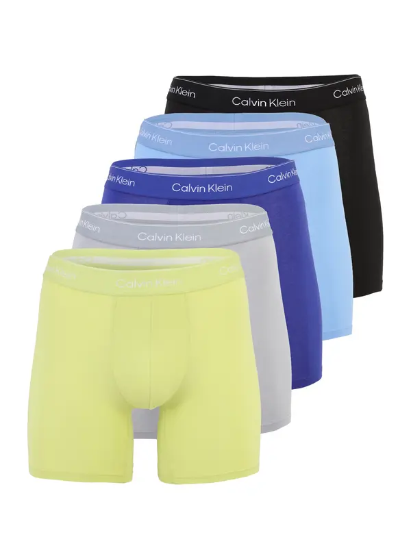 Calvin Klein Underwear Calvin Klein Underwear Bokserice  svijetloplava / tamno plava / limeta zelena / crna