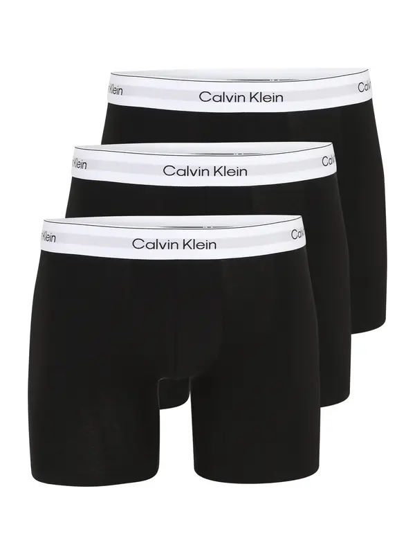 Calvin Klein Underwear Calvin Klein Underwear Bokserice  svijetlosiva / crna / bijela