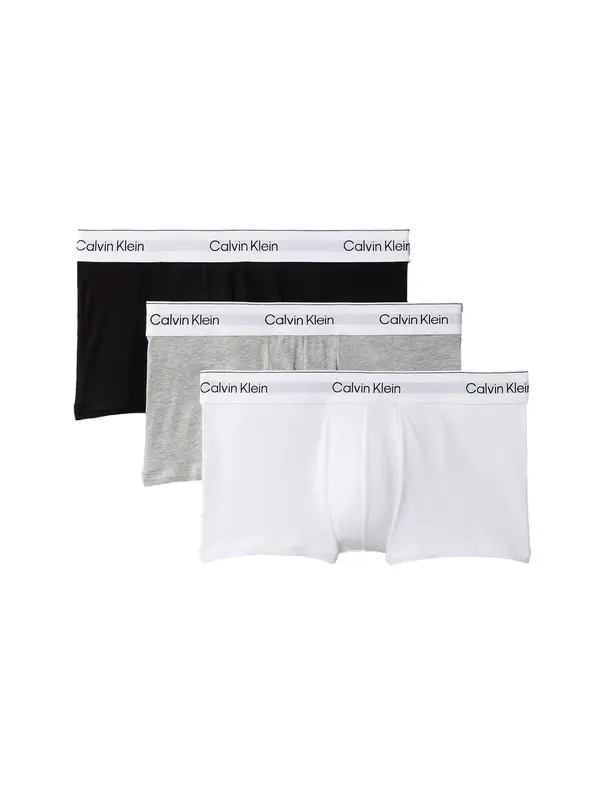 Calvin Klein Underwear Calvin Klein Underwear Bokserice  svijetlosiva / crna / bijela