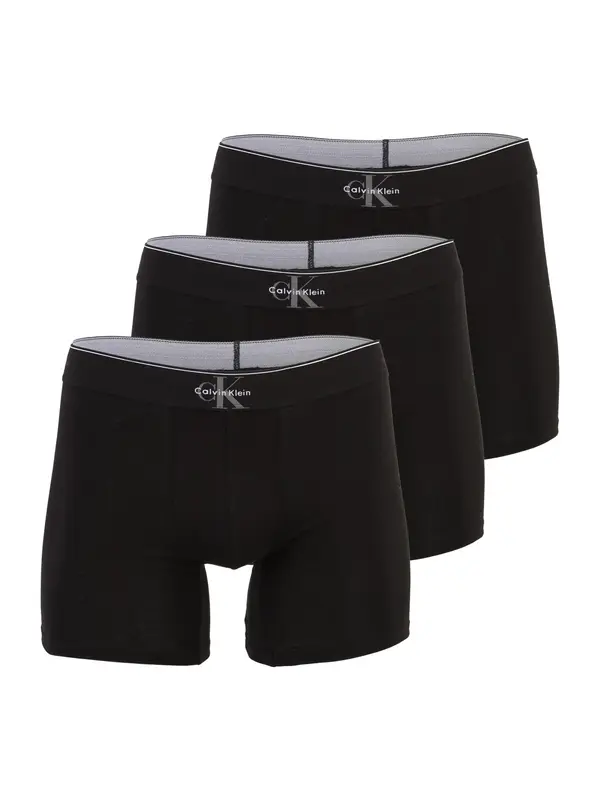 Calvin Klein Underwear Calvin Klein Underwear Bokserice  tamo siva / crna / bijela