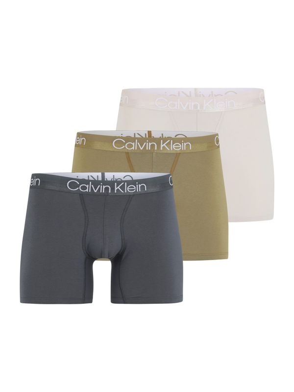 Calvin Klein Underwear Calvin Klein Underwear Bokserice  tamo siva / maslinasta / bijela / prljavo bijela