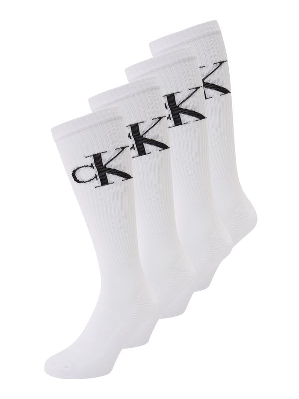 Calvin Klein Underwear Calvin Klein Underwear Čarape  crna / bijela