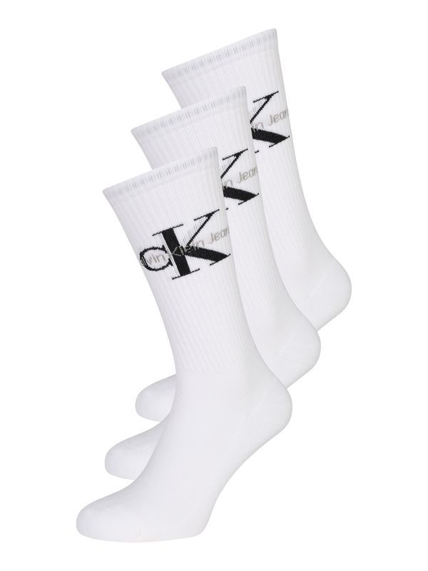 Calvin Klein Underwear Calvin Klein Underwear Čarape  crna / bijela