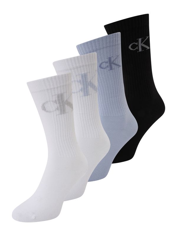 Calvin Klein Underwear Calvin Klein Underwear Čarape  svijetloplava / crna / bijela