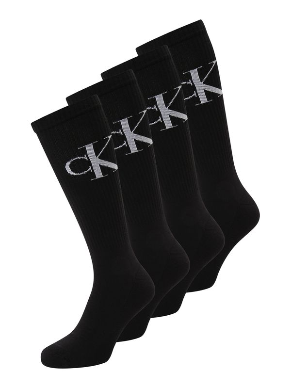 Calvin Klein Underwear Calvin Klein Underwear Čarape  svijetlosiva / crna
