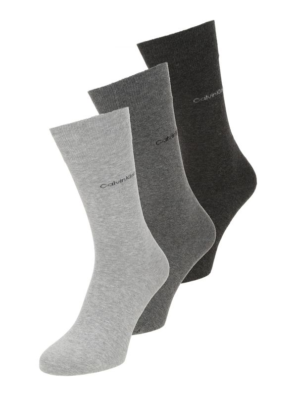 Calvin Klein Underwear Calvin Klein Underwear Čarape  svijetlosiva / tamo siva / siva melange