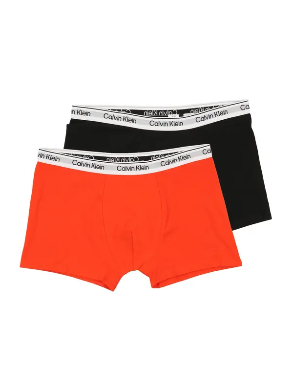 Calvin Klein Underwear Calvin Klein Underwear Gaće  svijetlosiva / narančasto crvena / crna / bijela