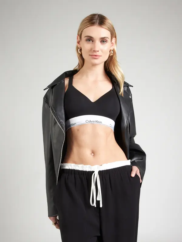 Calvin Klein Underwear Calvin Klein Underwear Grudnjak  crna / bijela