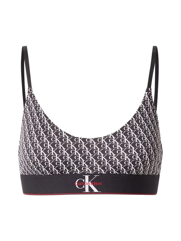 Calvin Klein Underwear Calvin Klein Underwear Grudnjak  crvena / crna / bijela