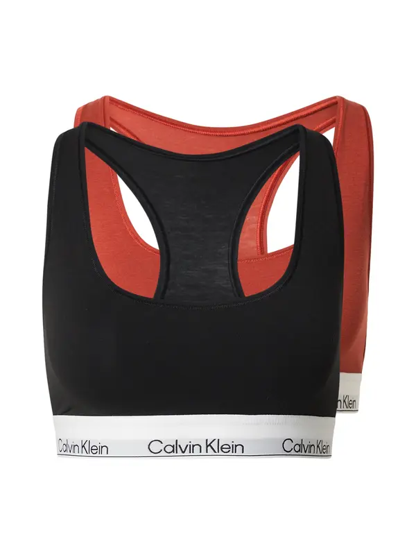 Calvin Klein Underwear Calvin Klein Underwear Grudnjak  narančasto crvena / crna / bijela