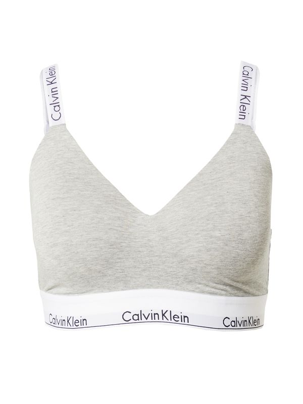 Calvin Klein Calvin Klein Underwear Grudnjak  siva melange / crna / bijela