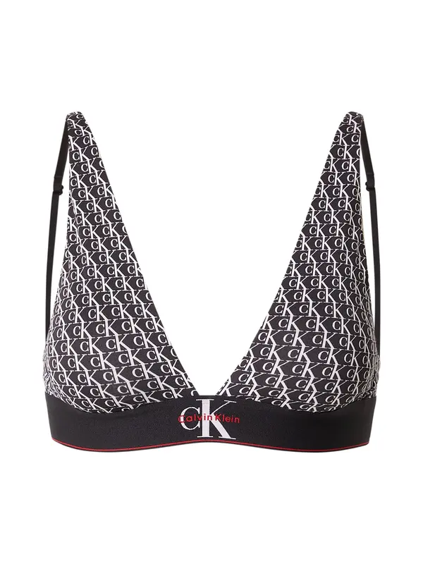 Calvin Klein Underwear Calvin Klein Underwear Grudnjak  tamno crvena / crna / bijela