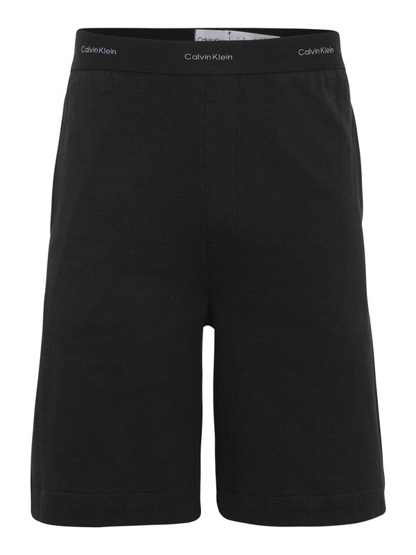 Calvin Klein Underwear Calvin Klein Underwear Pidžama hlače  crna / bijela